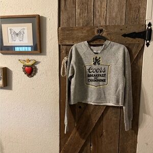 Gray Crew Neck Sweater